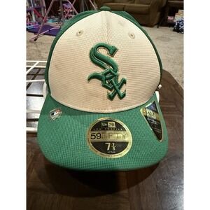 New Era Chicago White Sox‎ 59FIFTY Low Profile Fitted Hat 7 7/8 On-Field NWT